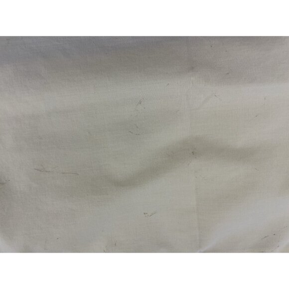 Sears Perma-Prest Pillowcase 2 Yellow w/ White Crochet Trim 42" x 36" Vtg READ - Picture 8 of 12